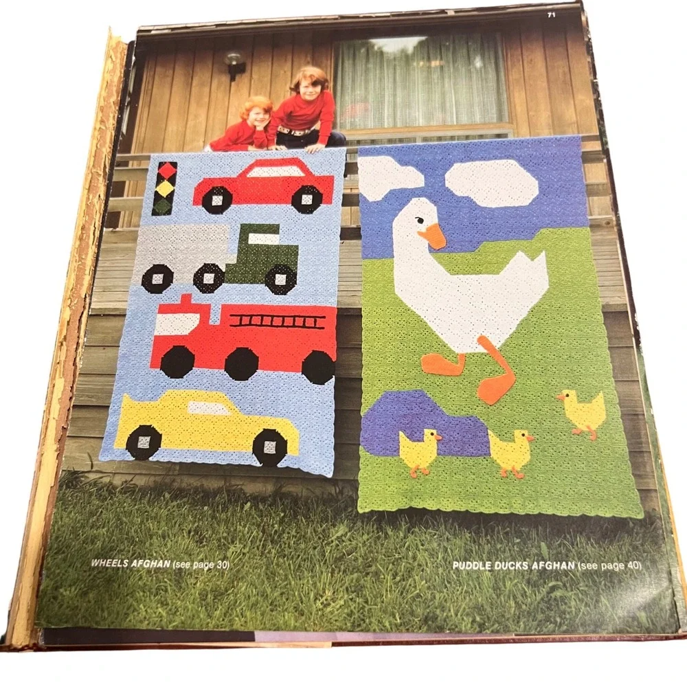 The Great Granny Crochet Book 1979 Hardcover Vintage Patterns Columbia House